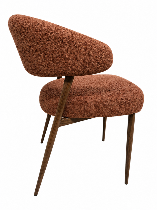 Stoel Sil in brown