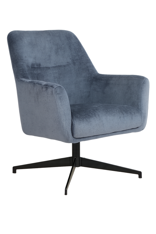 Joeri fauteuil in kleur donker blauw 77