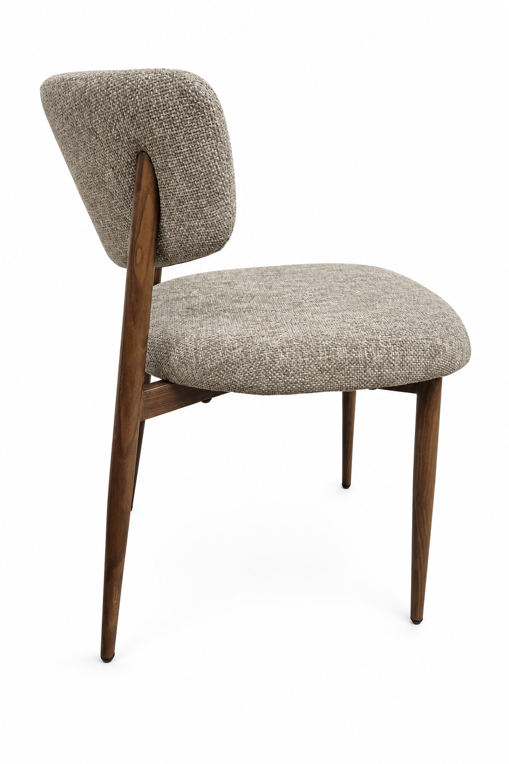 Stoel Hazel – Taupe | Japandi Brown Metaal