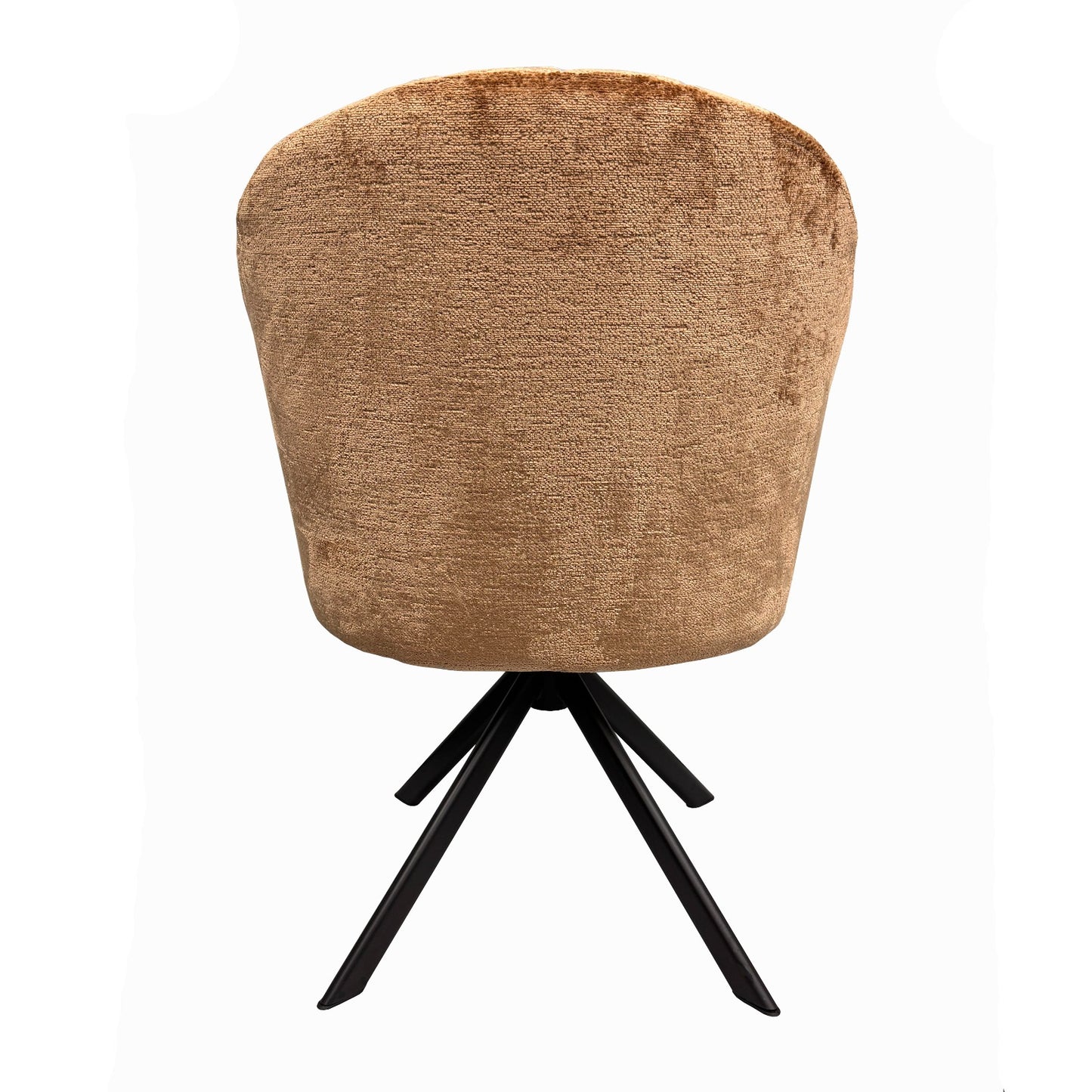 Stoel Belle – okher (kleur 304) | Comfortabele designstoel met pocketvering