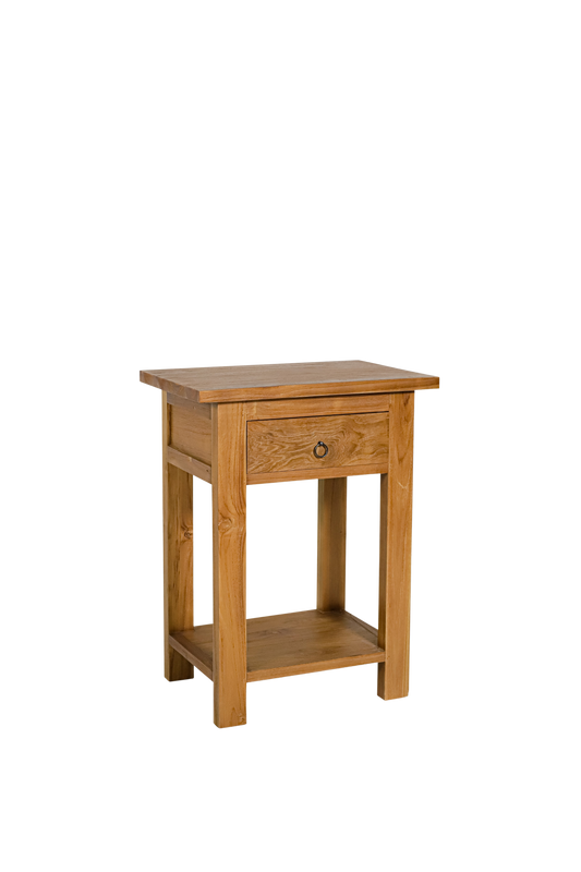 Jowo bijzettafel 1 lade