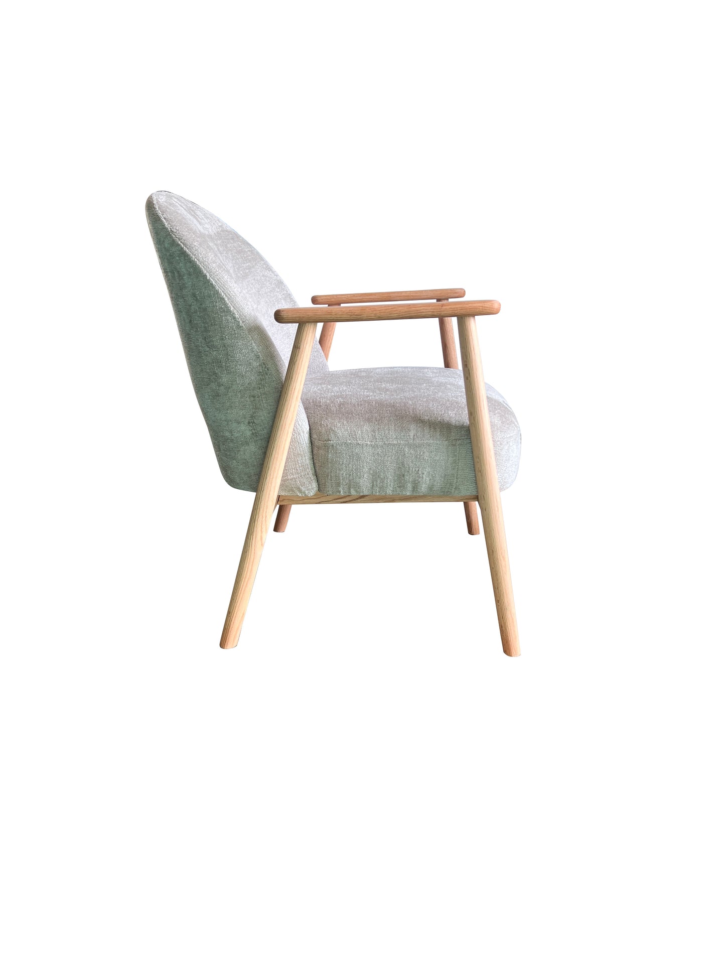 Makena fauteuil in stof Harmony 04 beige
