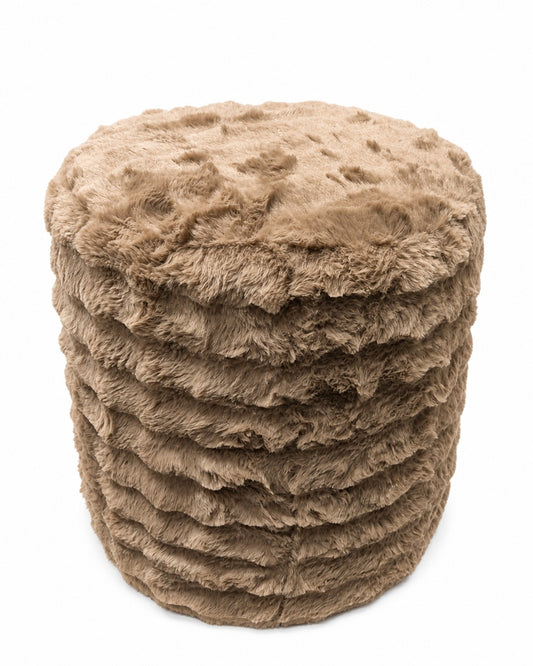 Ronde Poef – Mocha