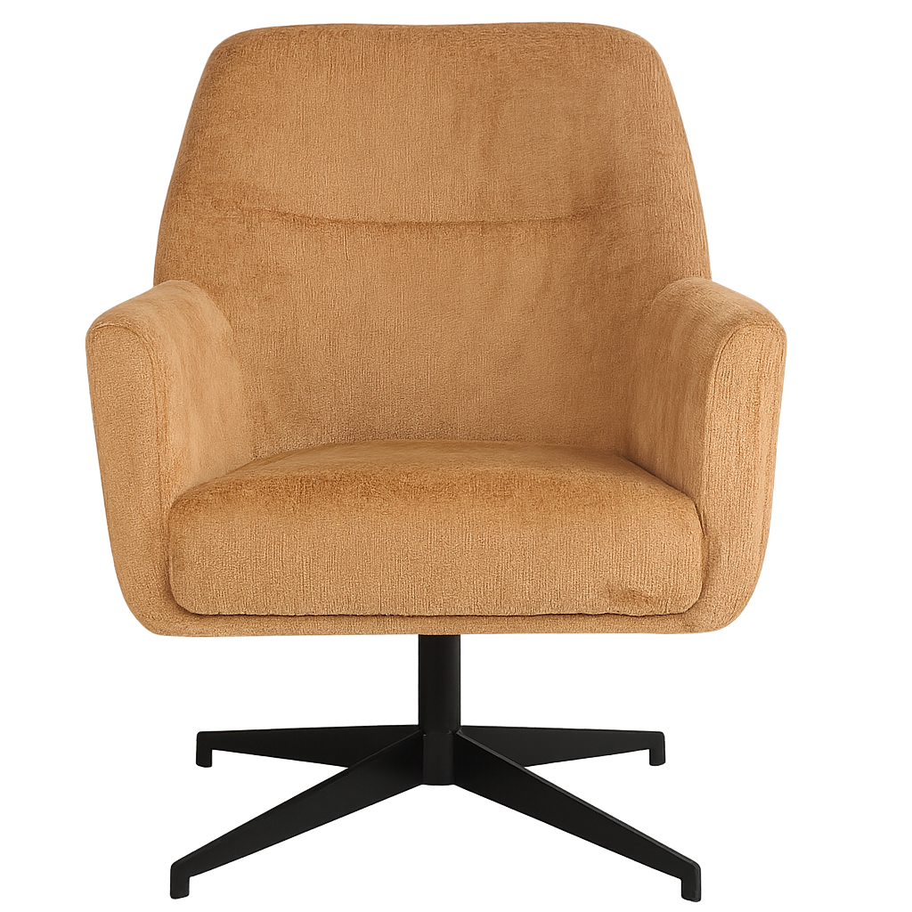 Joerie fauteuil in kleur okher 56