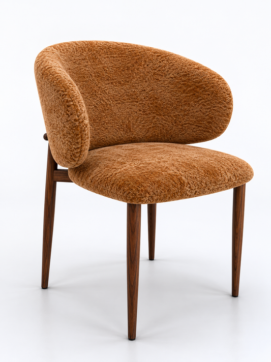Stoel Nube | Rust | Metaal frame | Japandi stijl