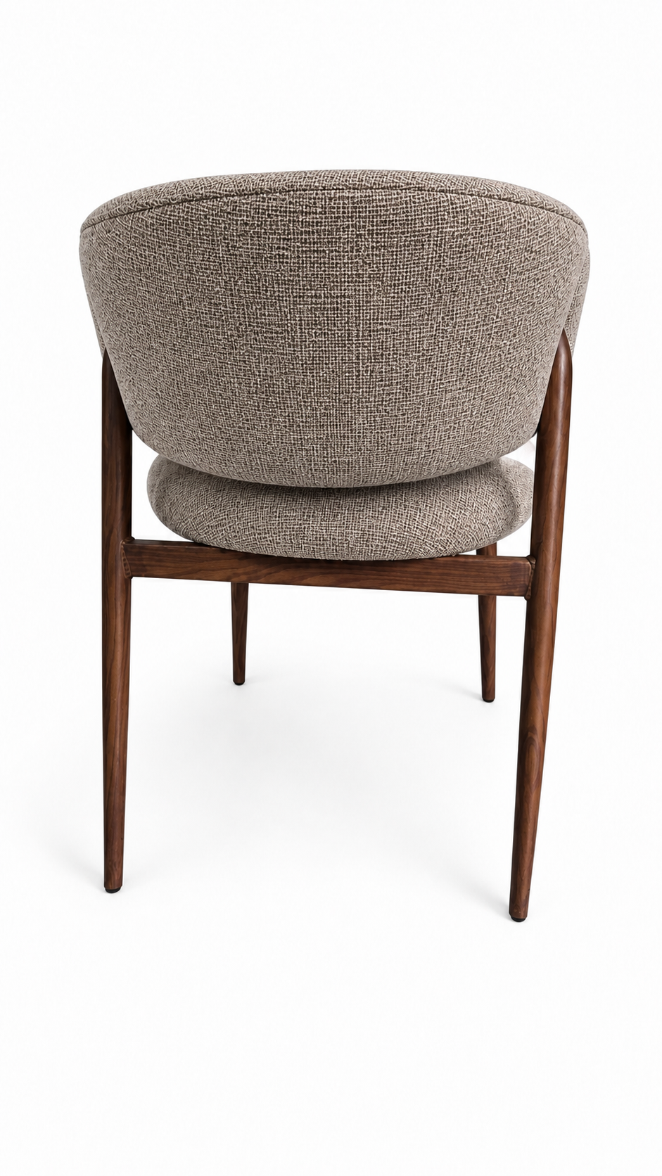 Stoel Coco | Cremona Bruin | metalen frame | Japandi stijl