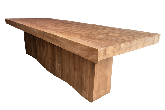 Teak tafel massief