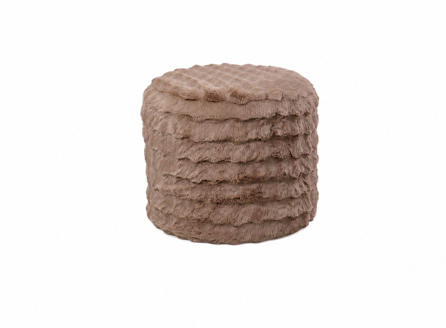 Ronde Poef – Mocha