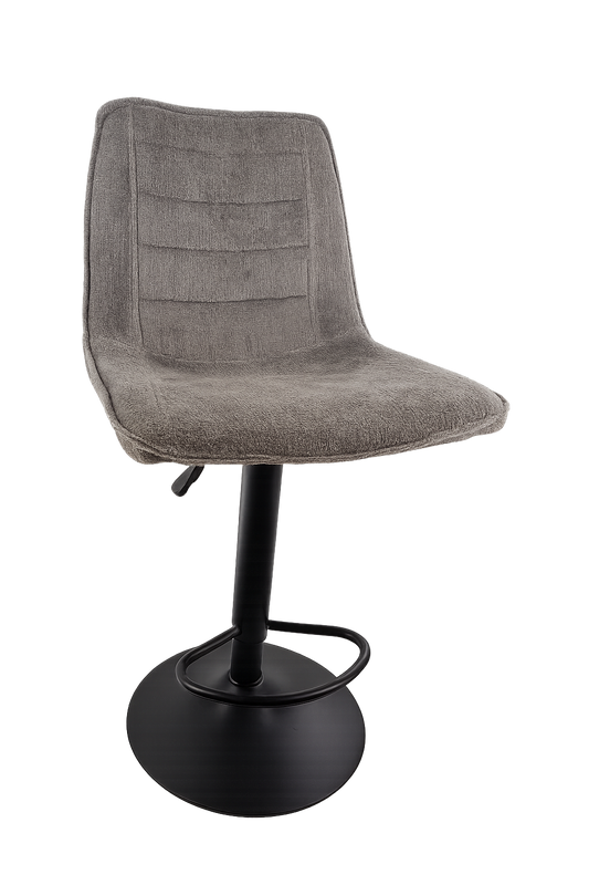 Barstoel Nikos in stof harmony grey