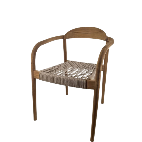 Nathan – Teakhouten Armstoel