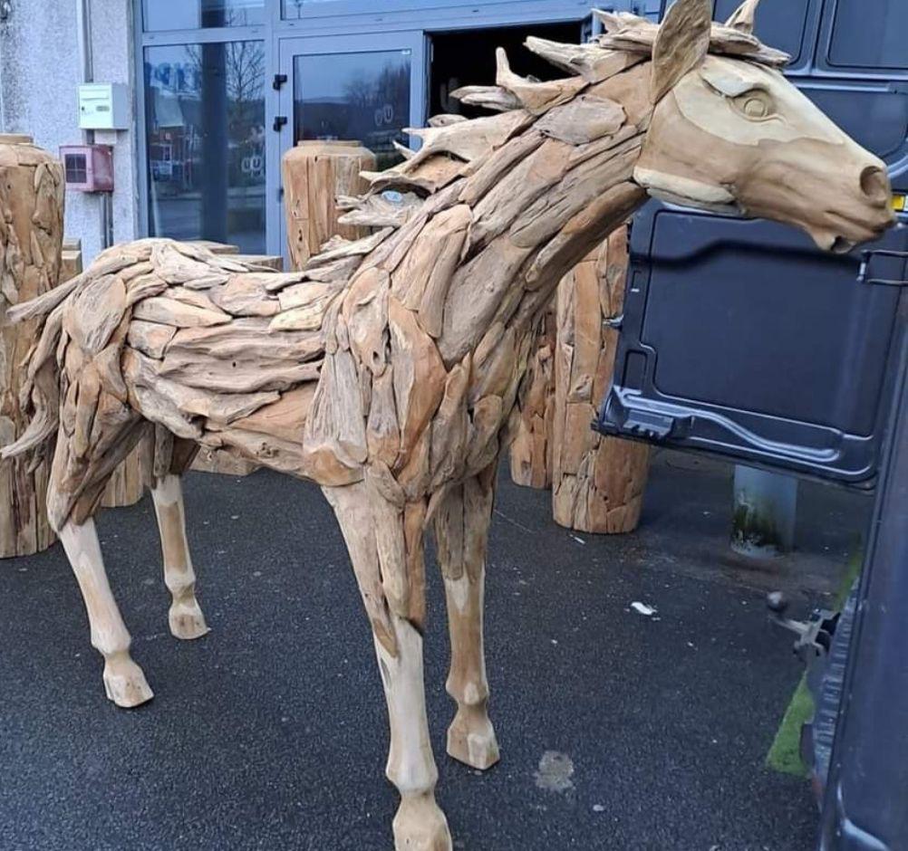 Houten beeld diverse modellen of maatwerk