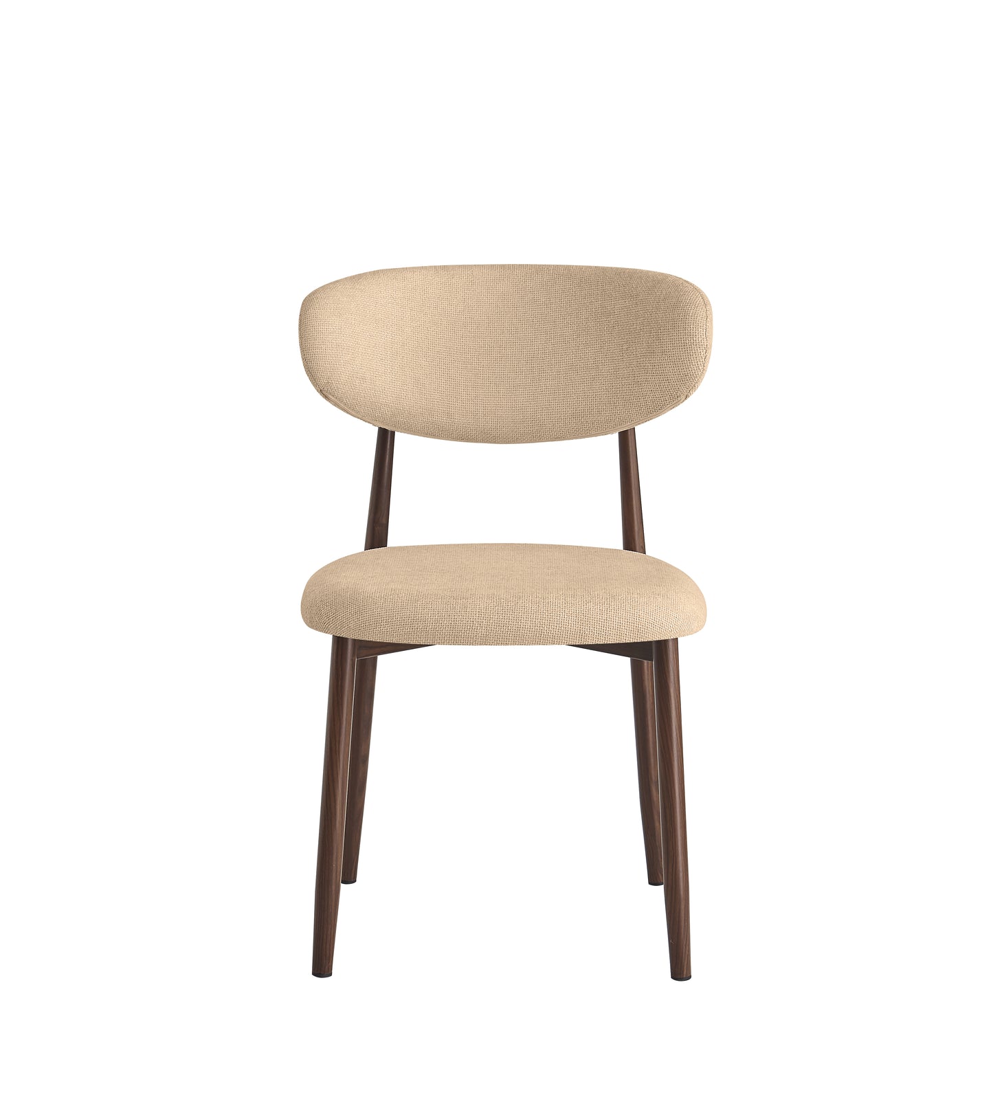 Japandi Eetkamerstoel Ronnie – beige 03 stof