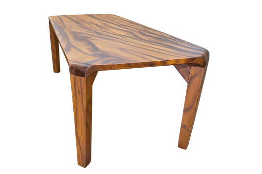 Suar Houten Eettafel – 220x90 of 240x100 cm | Naturel & Bruin | Handgemaakt Massief Hout