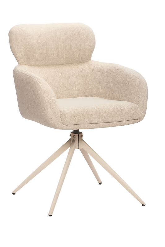 Stoel Donny in kleur grijs