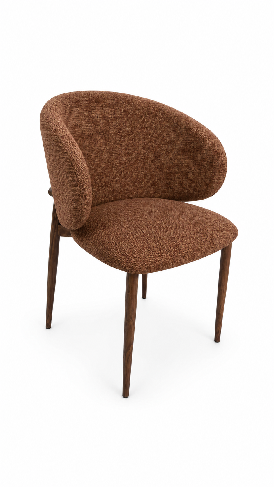 Stoel Nube | Brown | Metaal frame | Japandi stijl