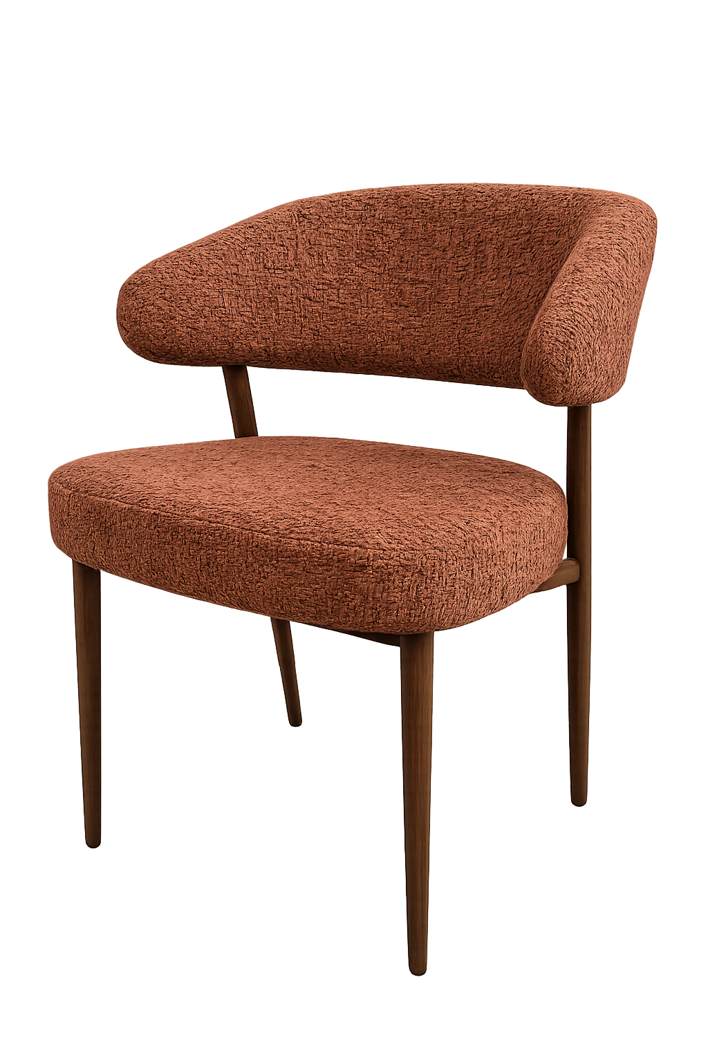 Stoel Sil in brown