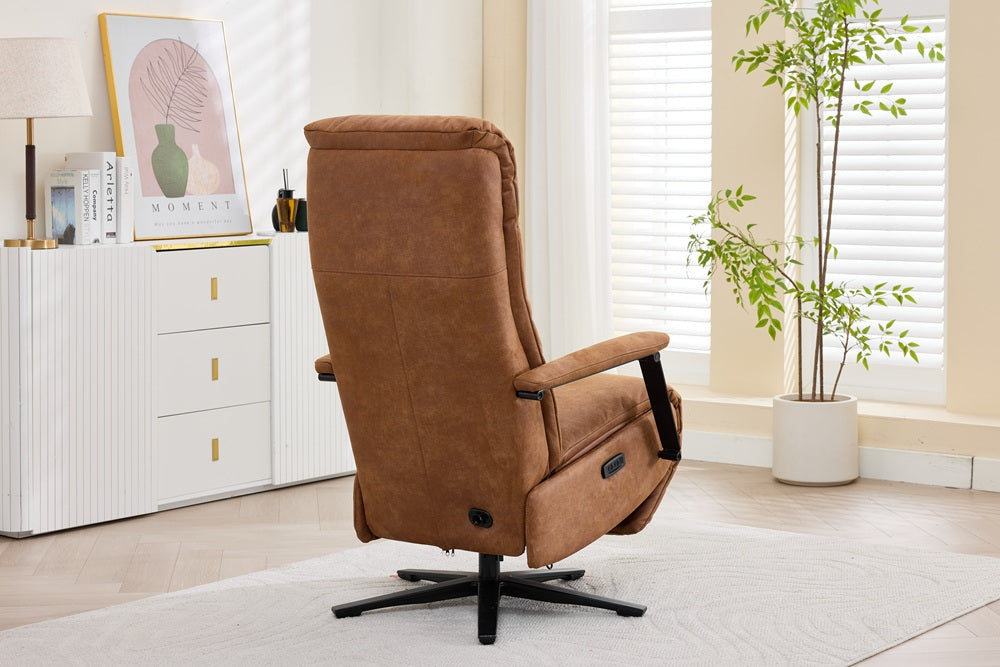 Relaxfauteuil Aston – Bull Leder 09 Came