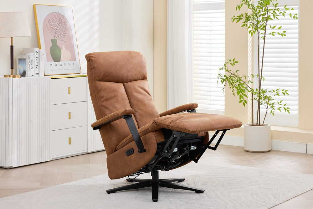 Relaxfauteuil Aston – Bull Leder 09 Came