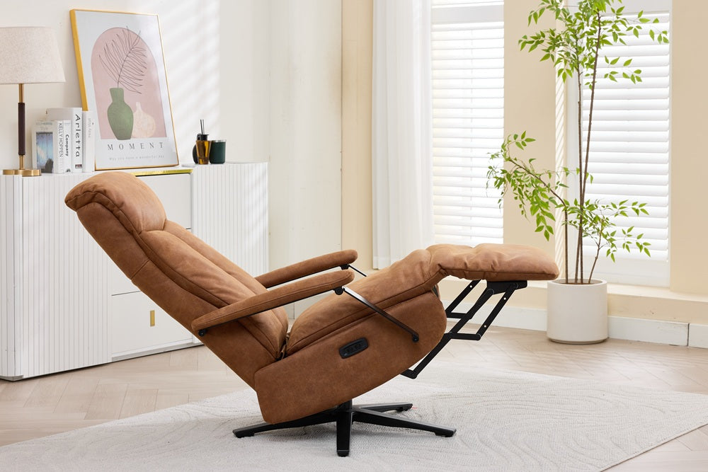 Relaxfauteuil Aston – Bull Leder 09 Came