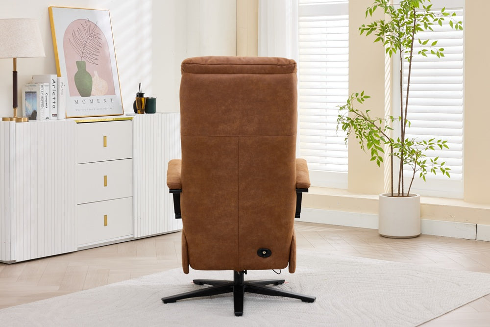 Relaxfauteuil Aston – Bull Leder 09 Came