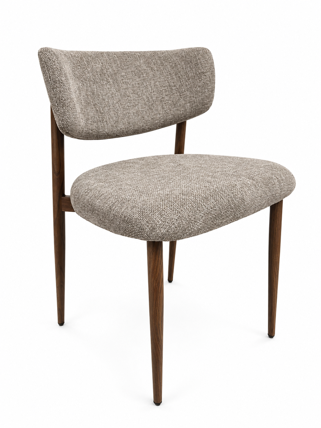 Stoel Hazel – Taupe | Japandi Brown Metaal