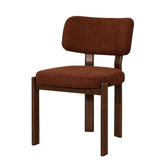 Stoel Alba in brown