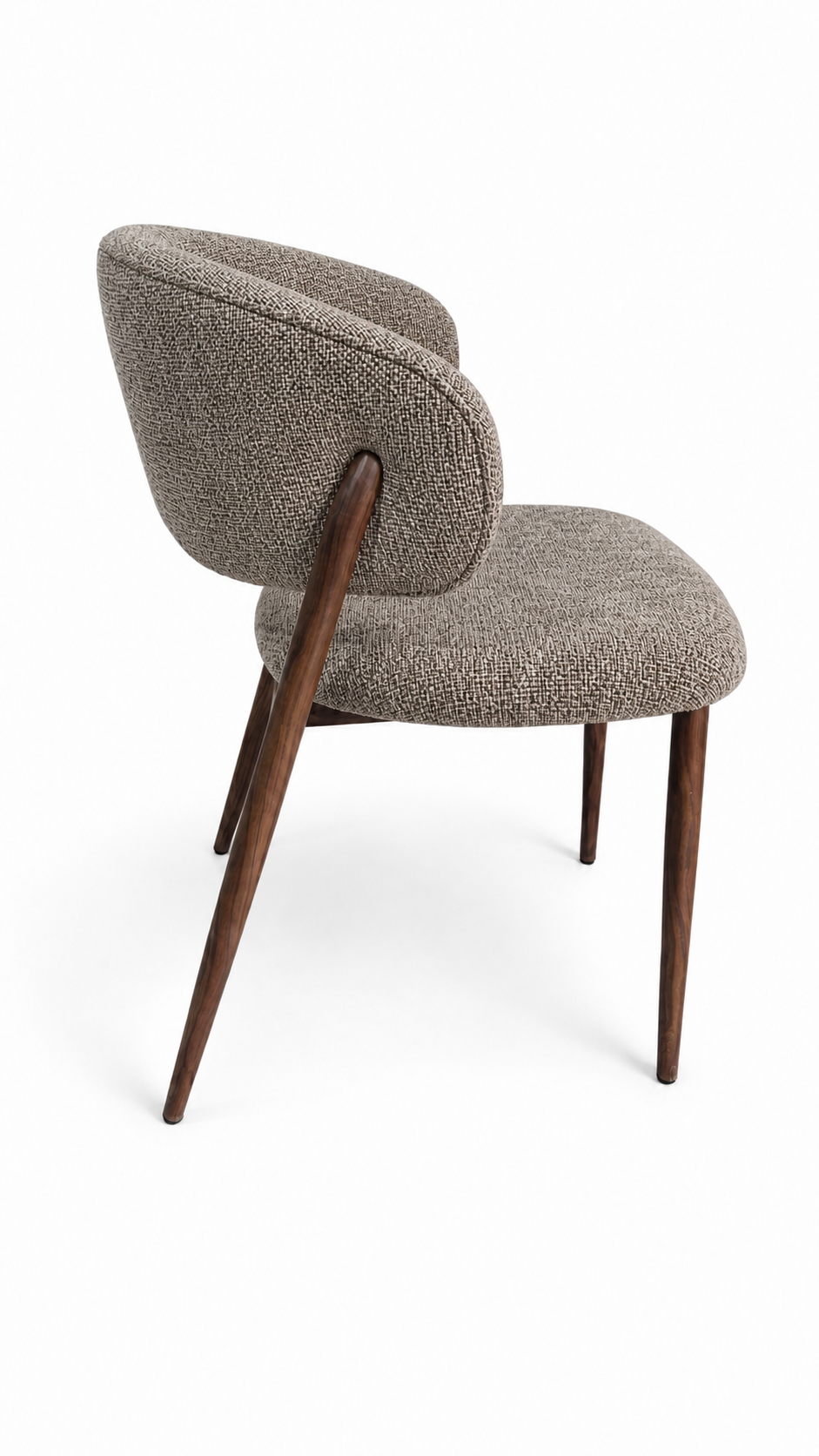 Stoel Coco | Cremona Bruin | metalen frame | Japandi stijl