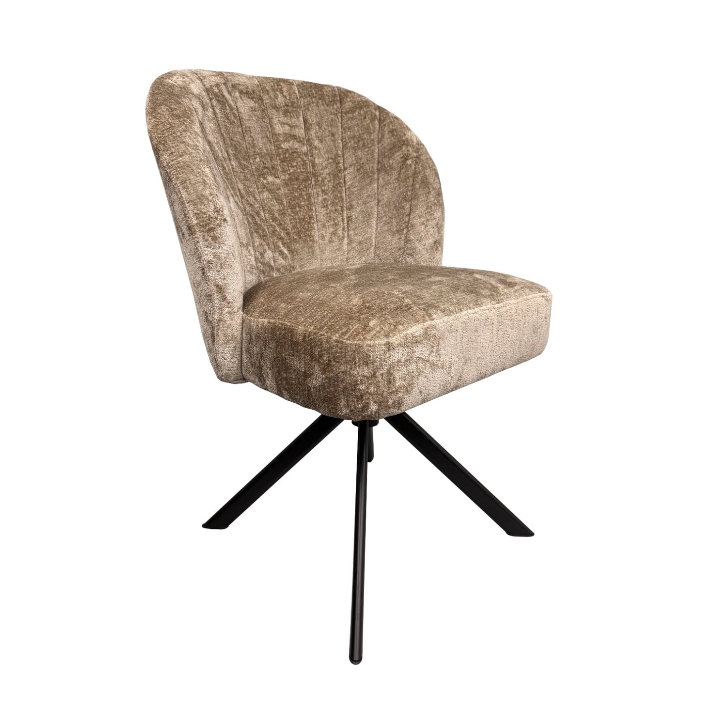 Stoel Belle – beige (kleur 902) | Comfortabele designstoel met pocketvering