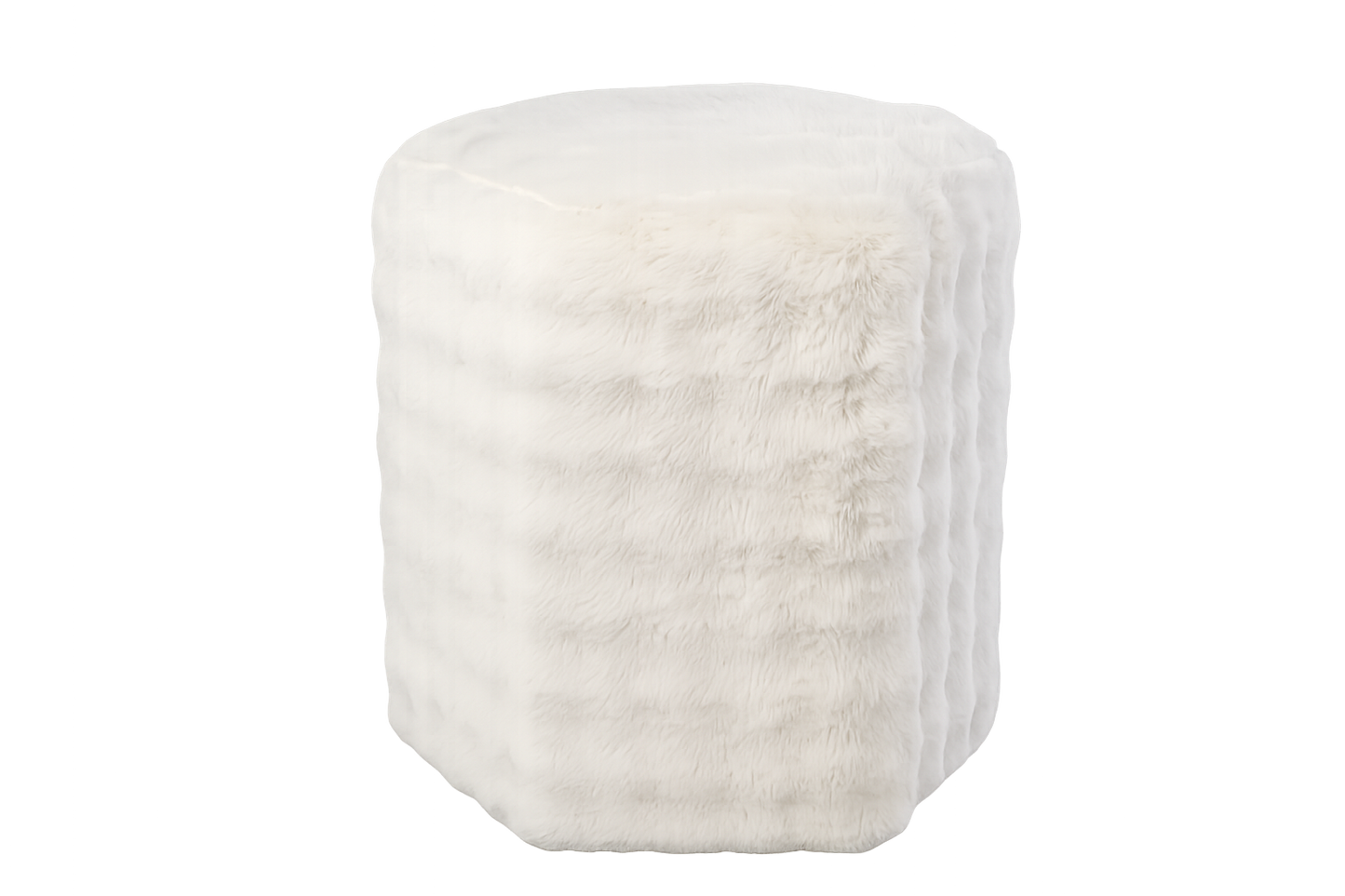 Hexa Poef – Ivory