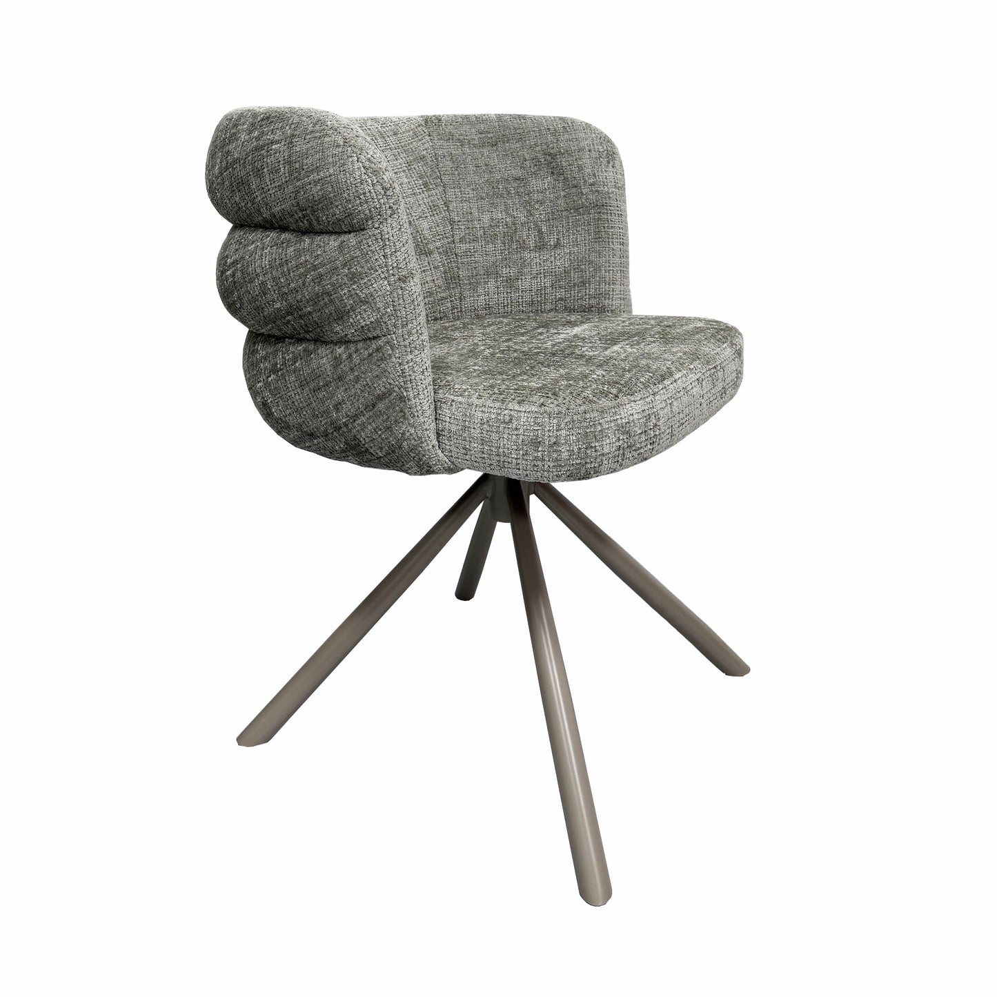 Eetkamerstoel Joep – Stof Cremona 85, poot beige