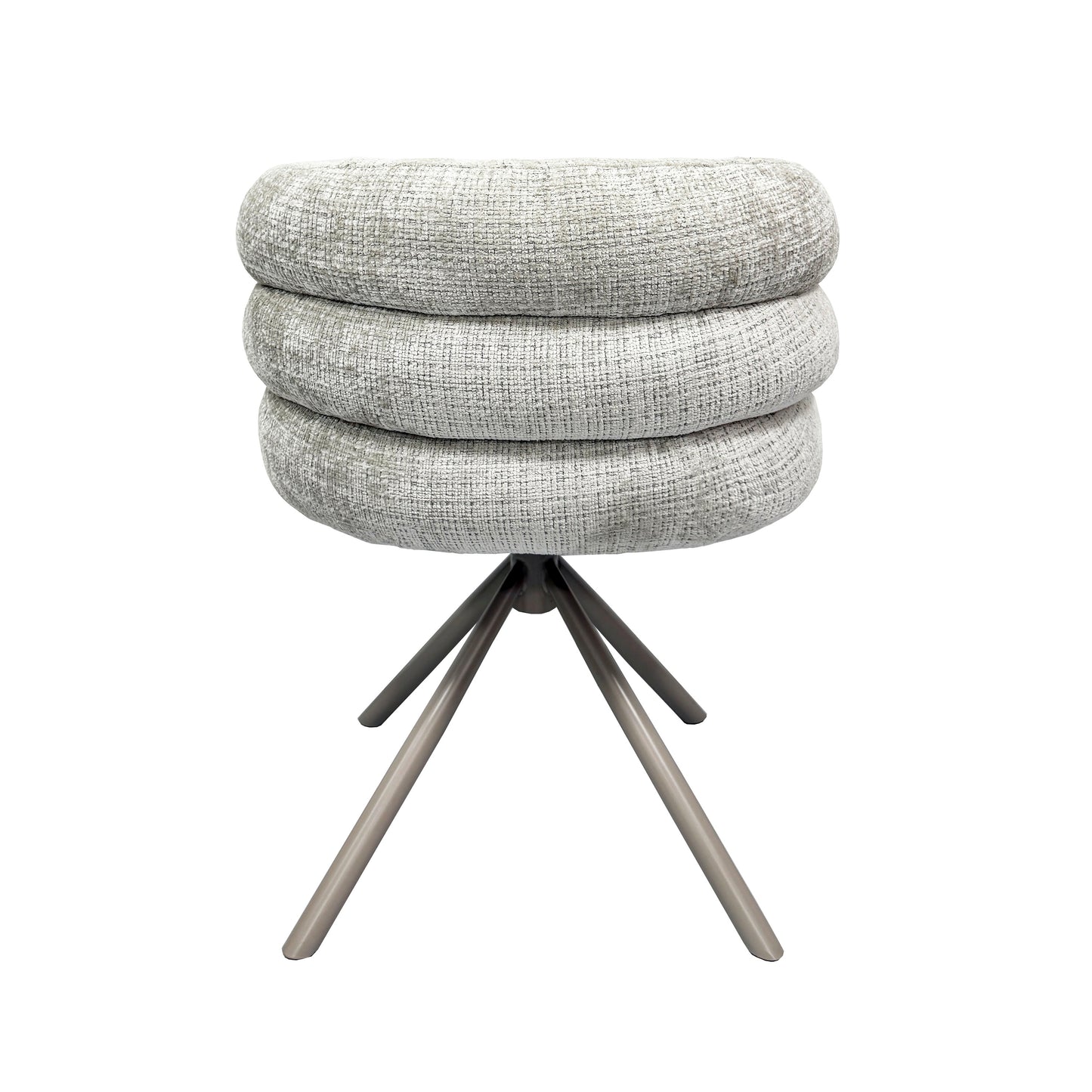 Eetkamerstoel Joep – Beige draaistoel in stof Cremona 04