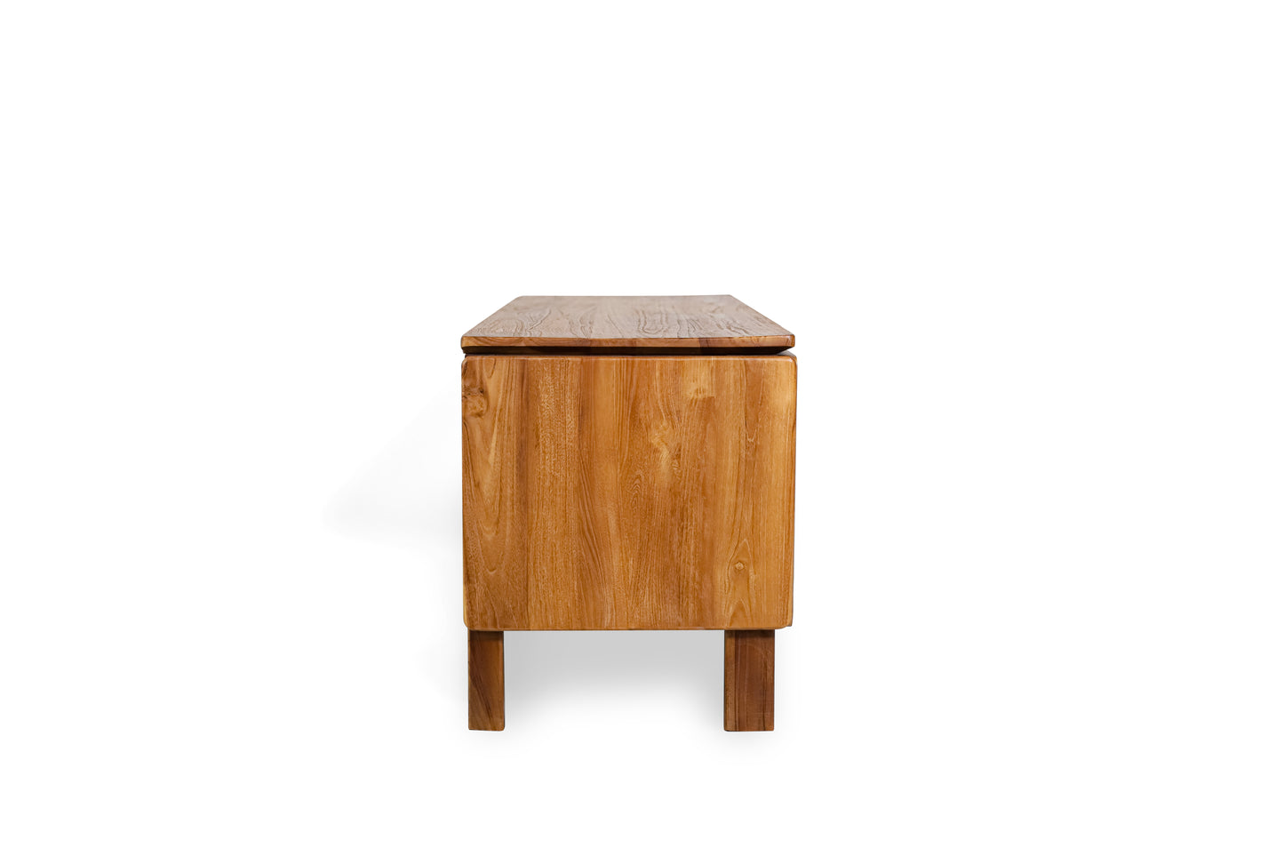 Bromo tv kast teak 3 door small