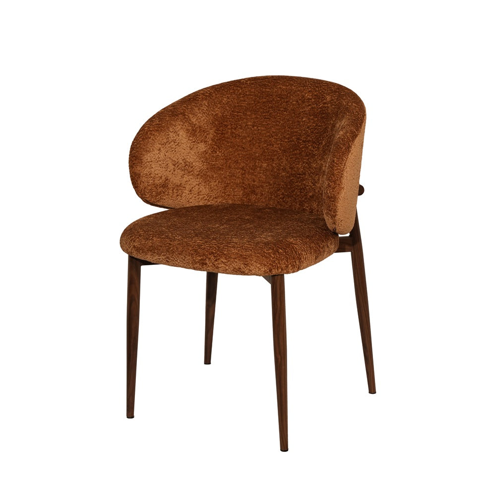 Stoel Nube | Rust | Metaal frame | Japandi stijl