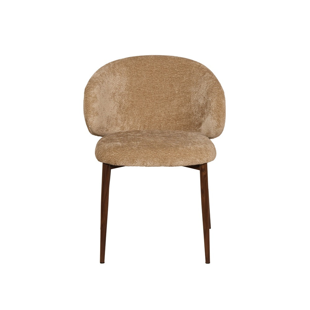 Stoel Nube | Beige | Metaal frame | Japandi stijl