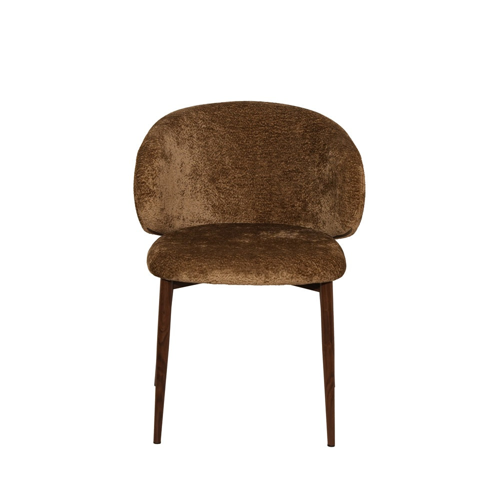 Stoel Nube | Brown | Metaal frame | Japandi stijl