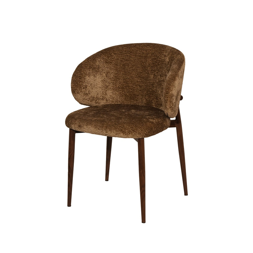 Stoel Nube | Brown | Metaal frame | Japandi stijl
