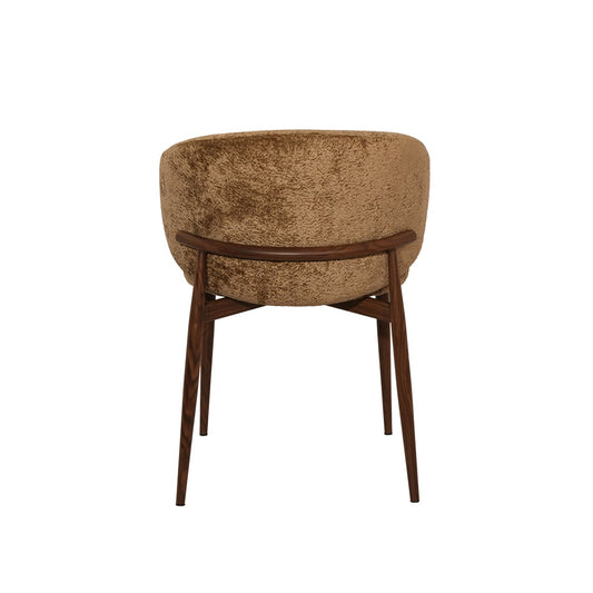 Stoel Nube | Brown | Metaal frame | Japandi stijl