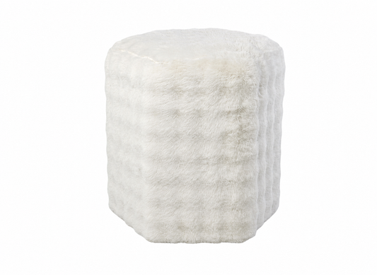 Hexa Poef – Ivory