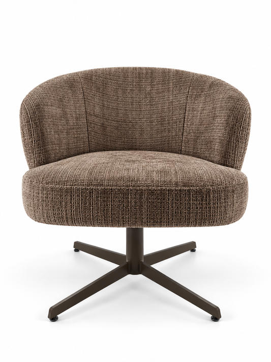 Lounge Chair Tavi – Cremona bruin | Nordic Brown