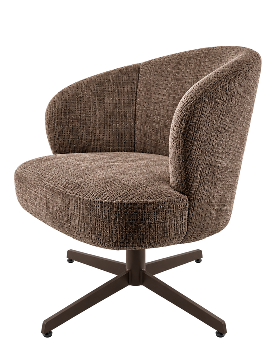 Lounge Chair Tavi – Cremona bruin | Nordic Brown