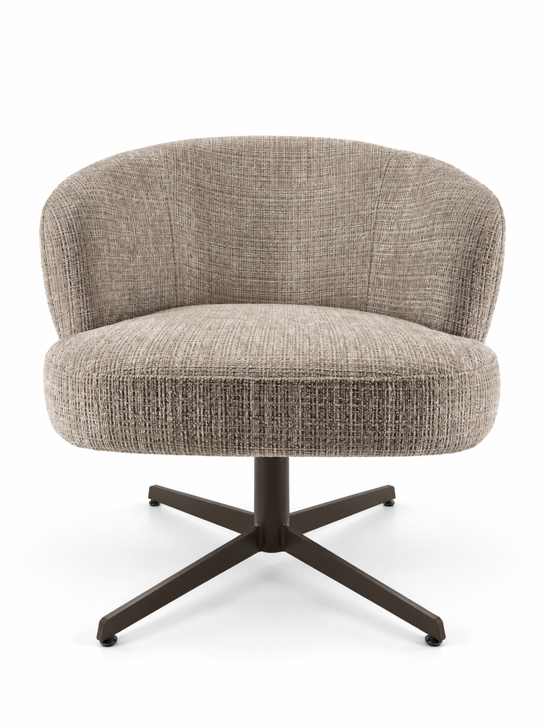 Lounge Chair Tavi – Cremone Beige | Nordic Brown