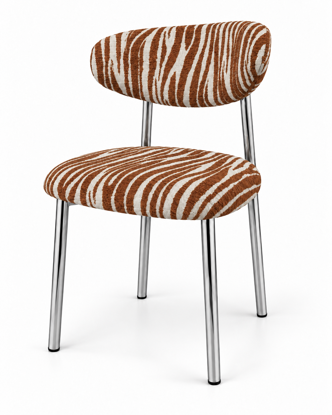 Eetkamerstoel Juno – Zebra Bruin