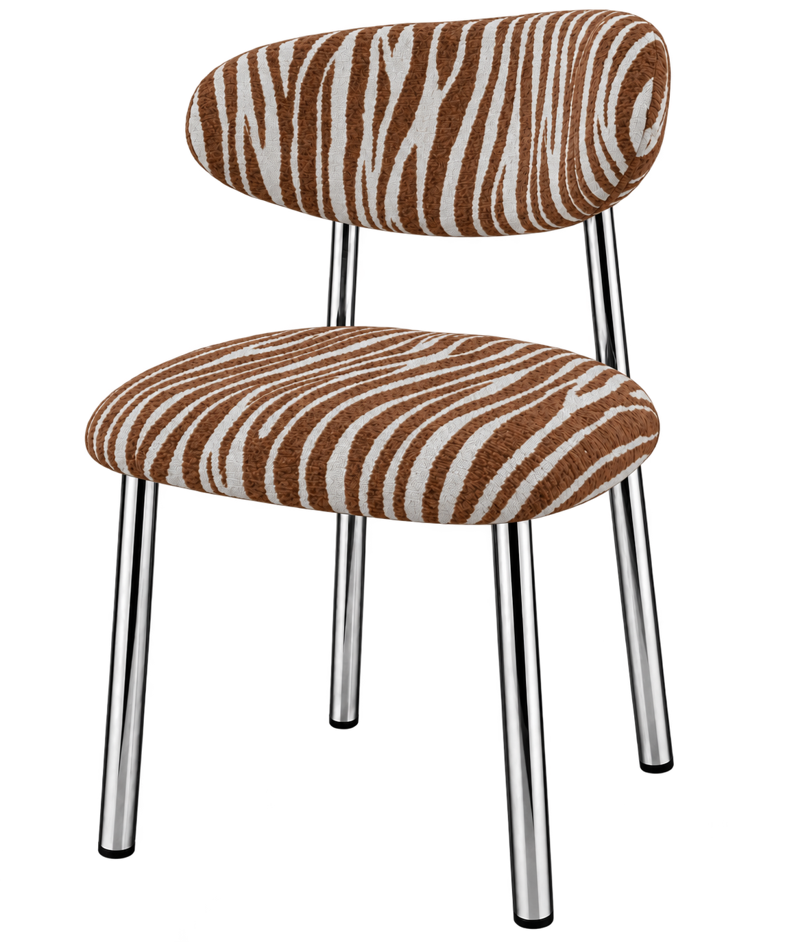 Eetkamerstoel Juno – Zebra Bruin