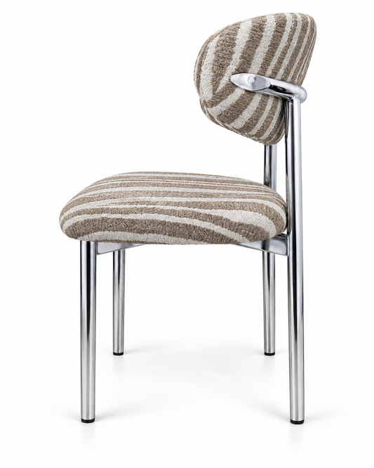 Eetkamerstoel Juno – Zebra Beige