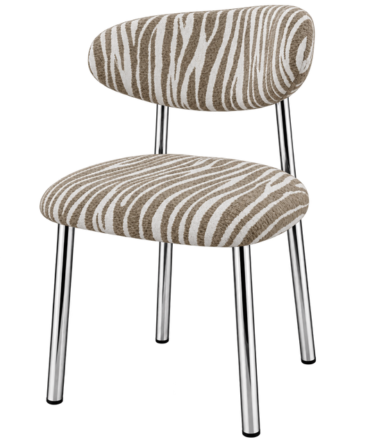 Eetkamerstoel Juno – Zebra Beige