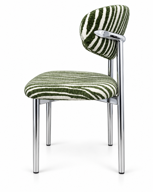Eetkamerstoel Juno – Zebra Olive