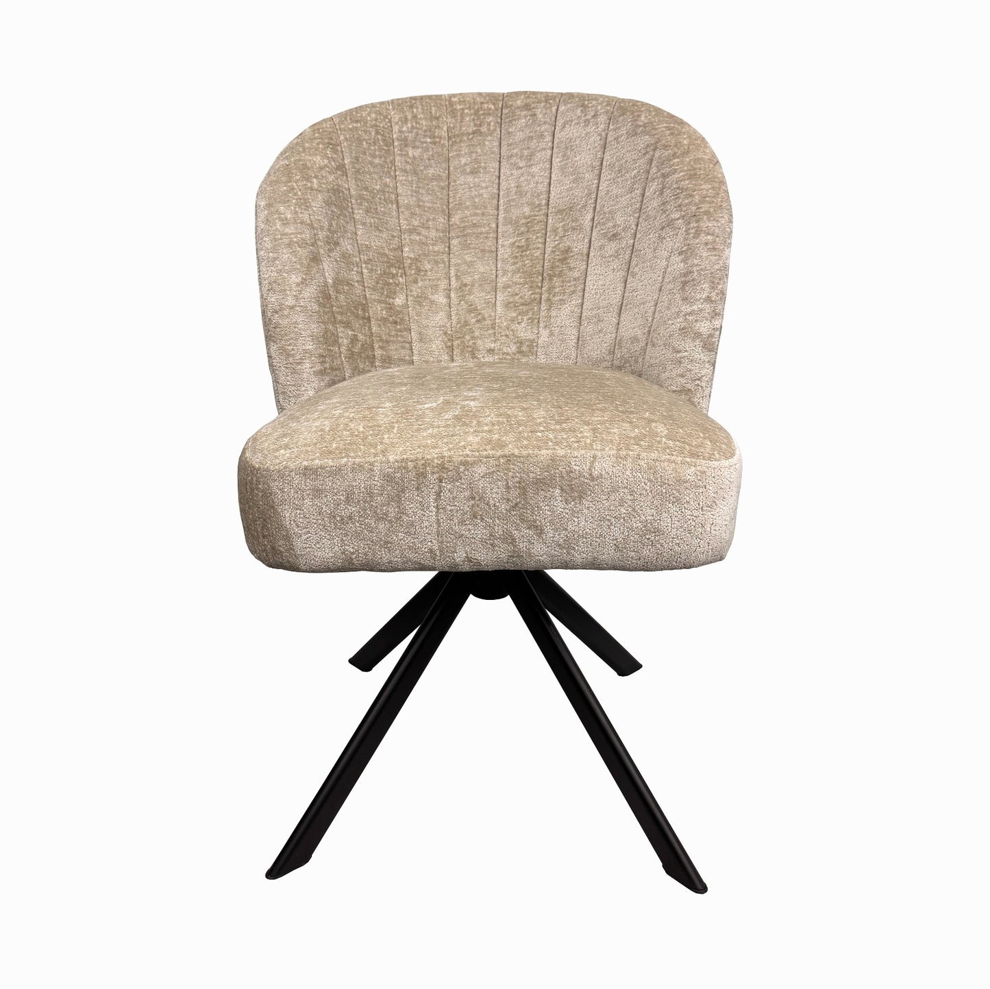 Stoel Belle – Taupe (kleur 104) | Comfortabele designstoel met pocketvering