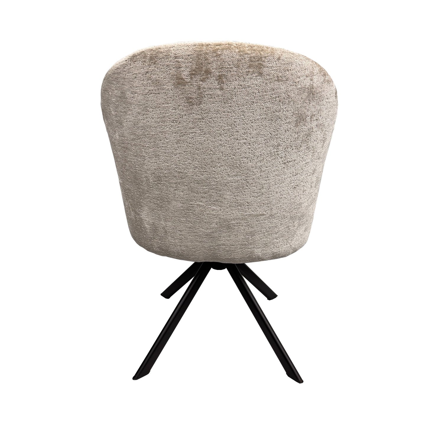 Stoel Belle – Taupe (kleur 104) | Comfortabele designstoel met pocketvering