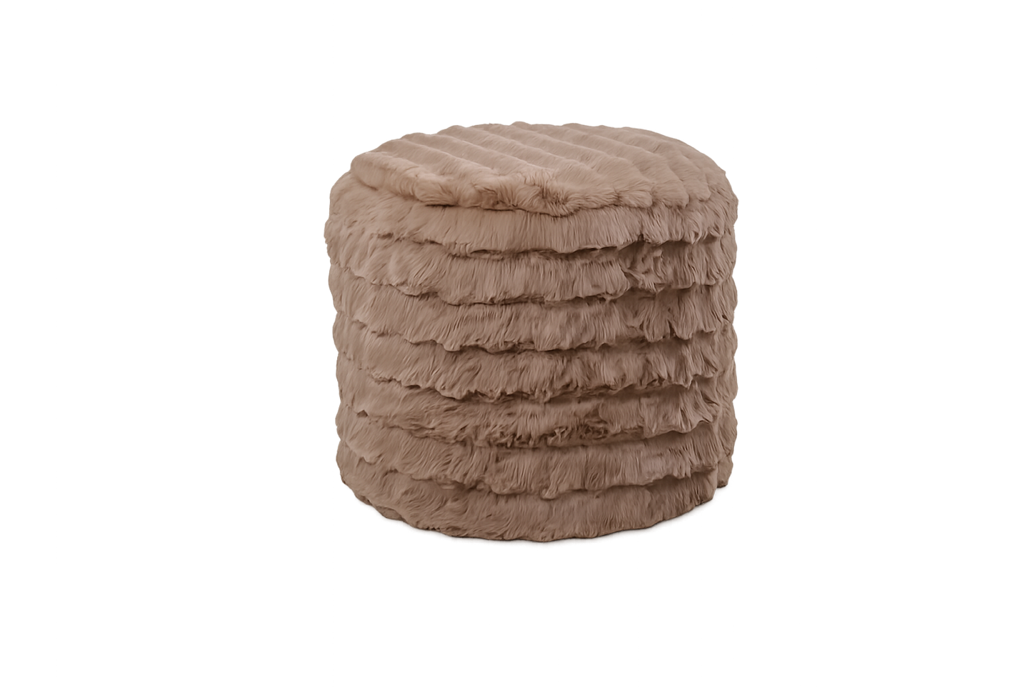 Ronde Poef – Mocha