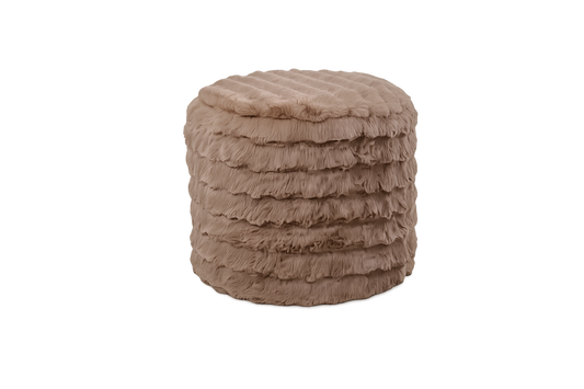 Ronde Poef – Mocha